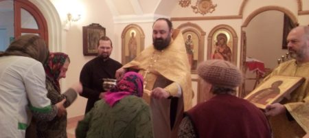 Престольный праздник  в храме св. блгв. кн. Александра Невского